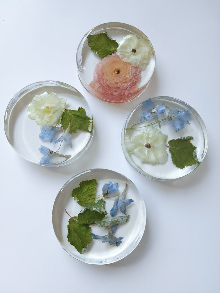 Resin Coasters - Set of 4