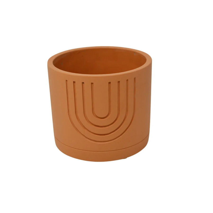 4" Terracotta Line Pot - Grow & Bloom Co.