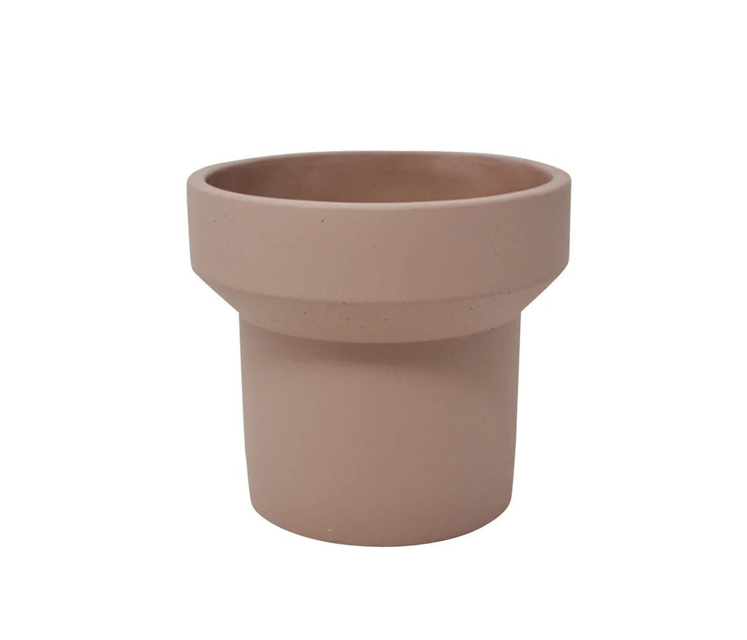 5" Narrow Beige Pot - Grow & Bloom Co.