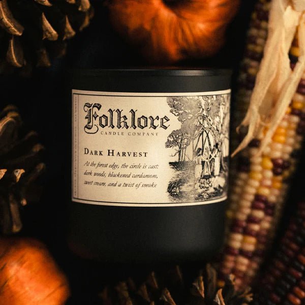 Dark Harvest Soy Candle by Folklore Candle Co - Grow & Bloom Co.