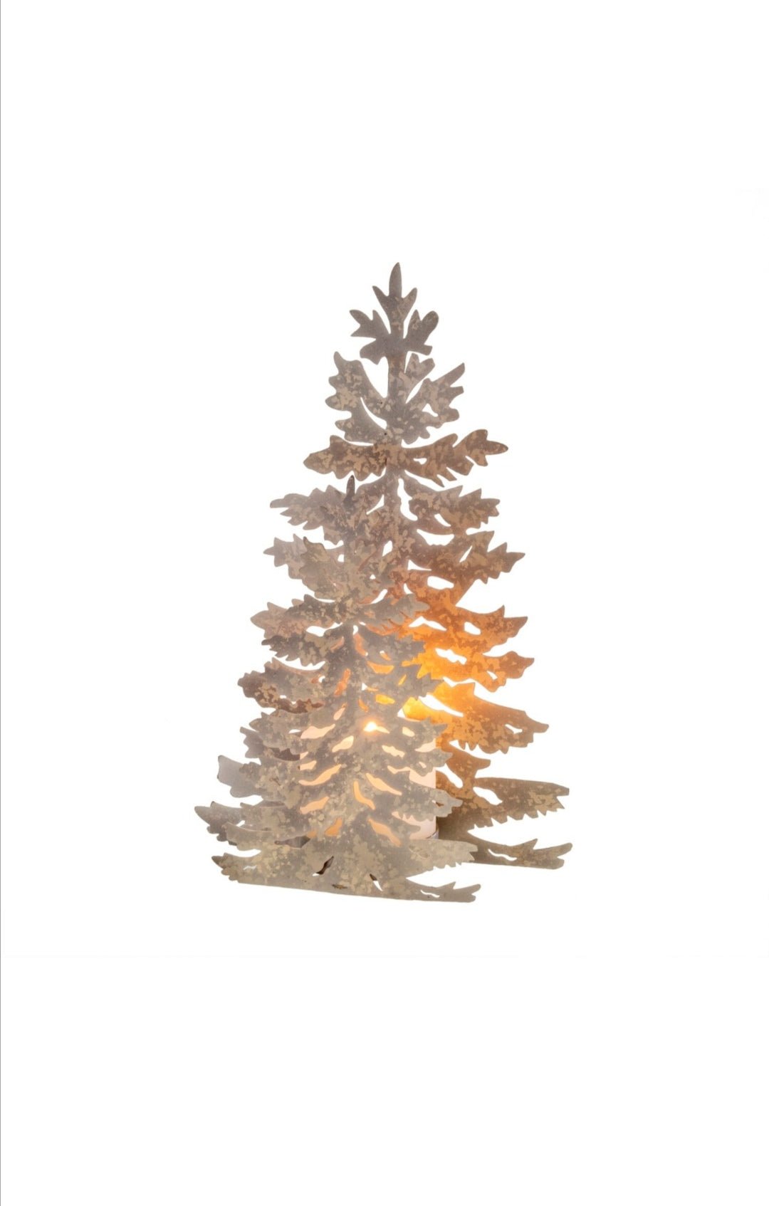 Forest Light Tree Candle Holder - Champage - Grow & Bloom Co.