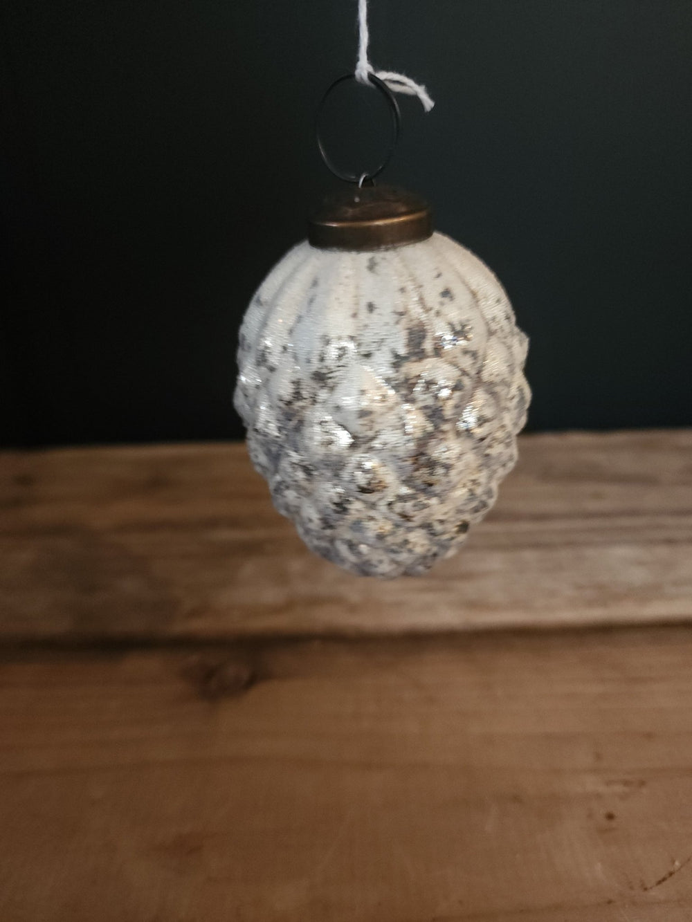 Glass Pinecone Ornament - Grow & Bloom Co.