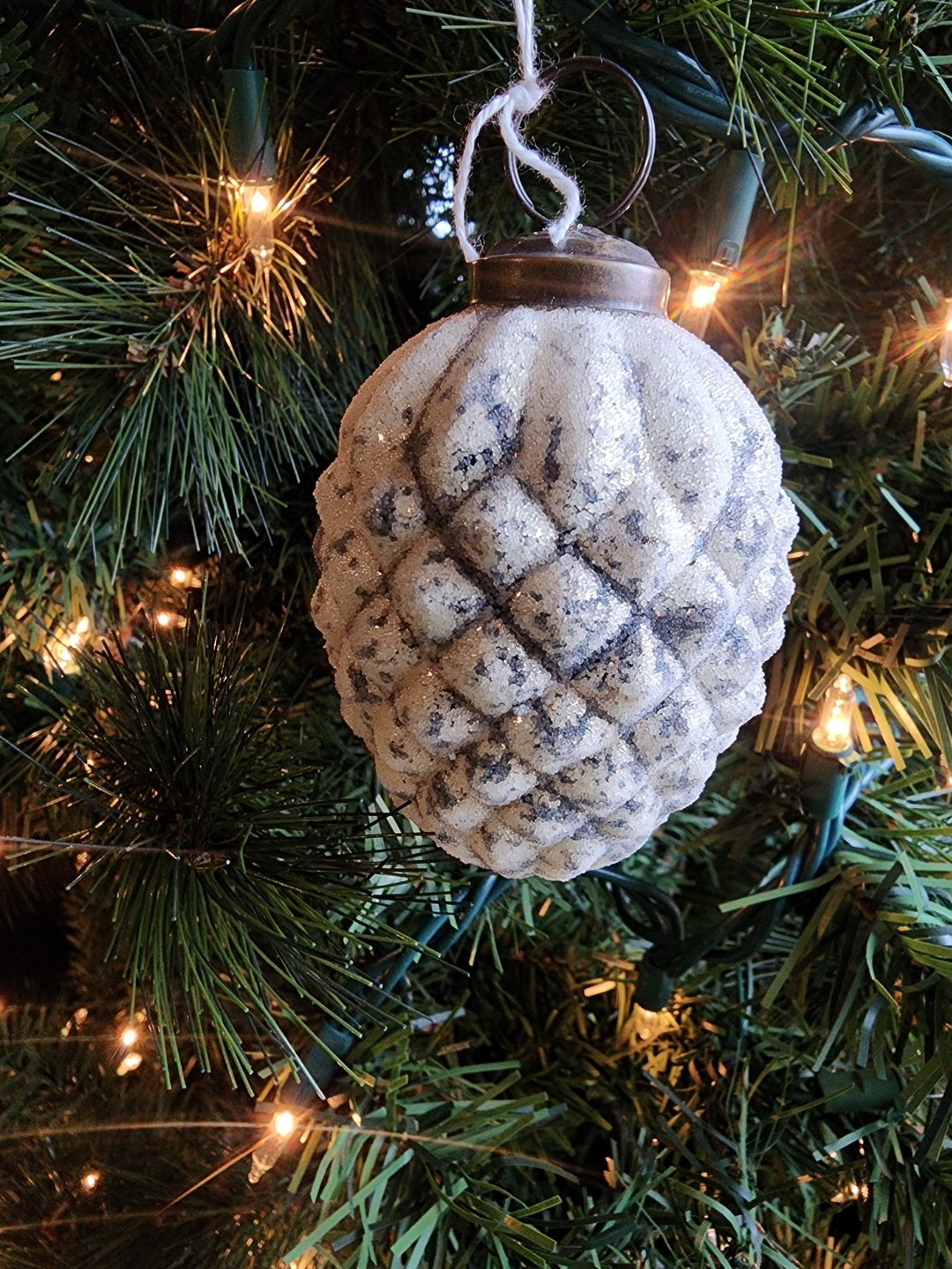 Glass Pinecone Ornament - Grow & Bloom Co.