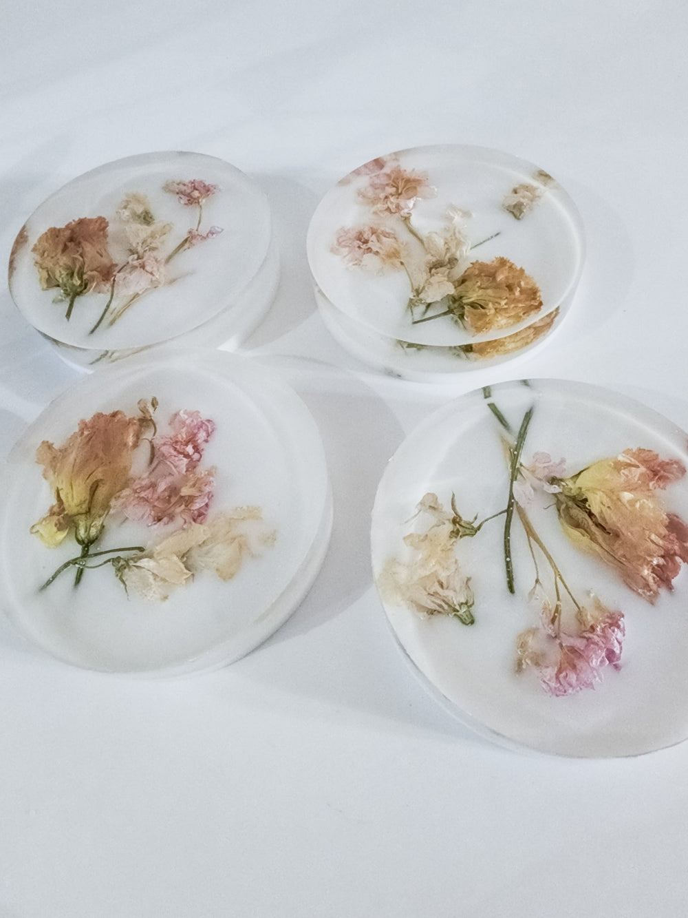 Resin Coasters - Set of 4 - Grow & Bloom Co.