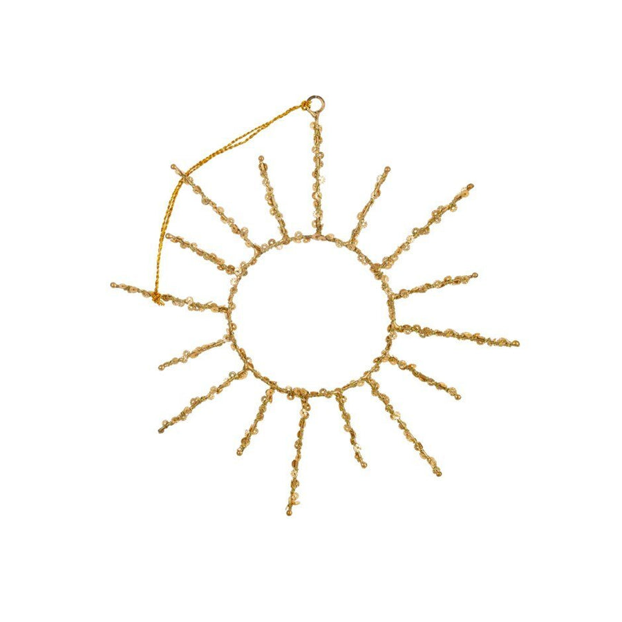 Sequin Sun Ornament - Grow & Bloom Co.