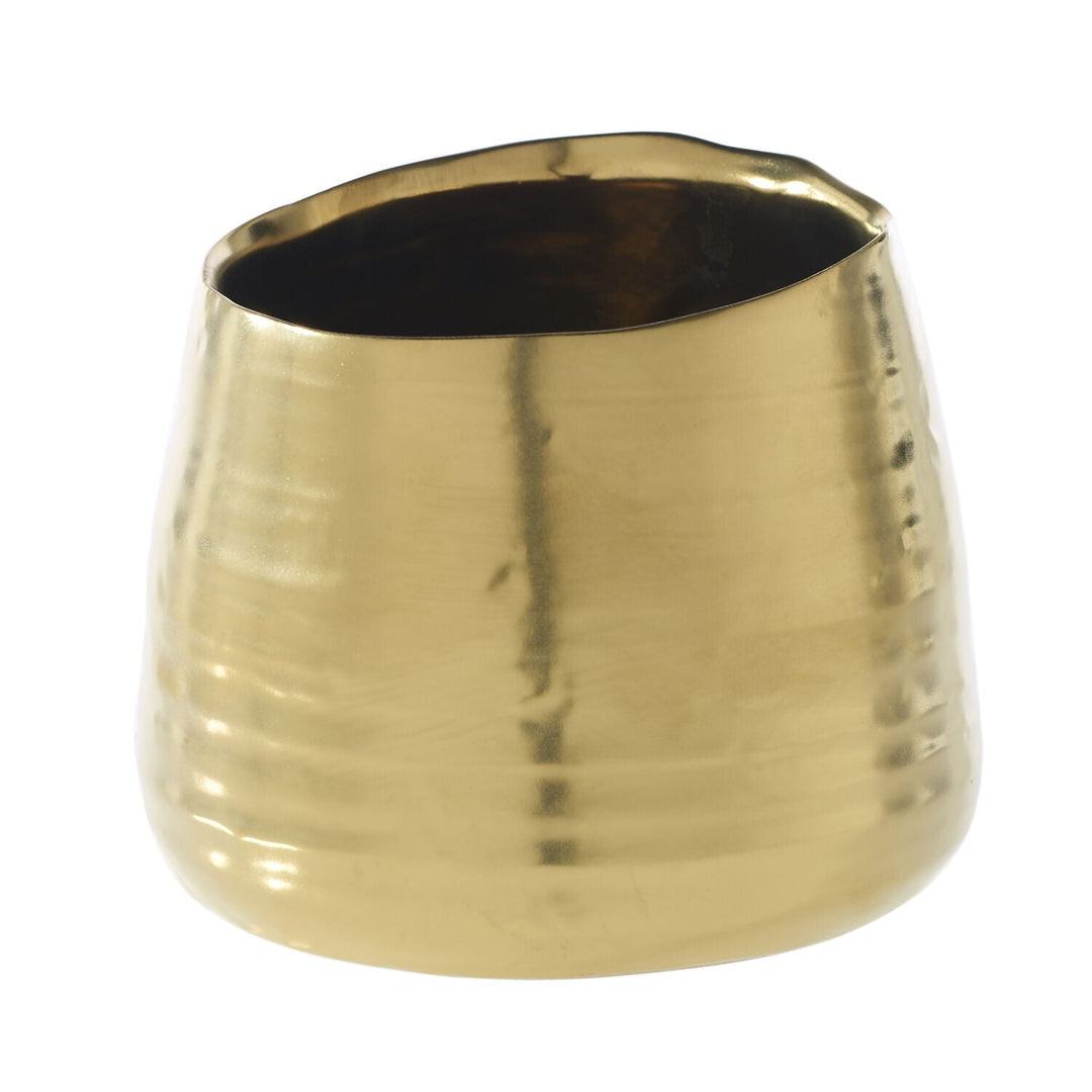 Tegan Pot 5.5" x 4.5" - Gold - Grow & Bloom Co.