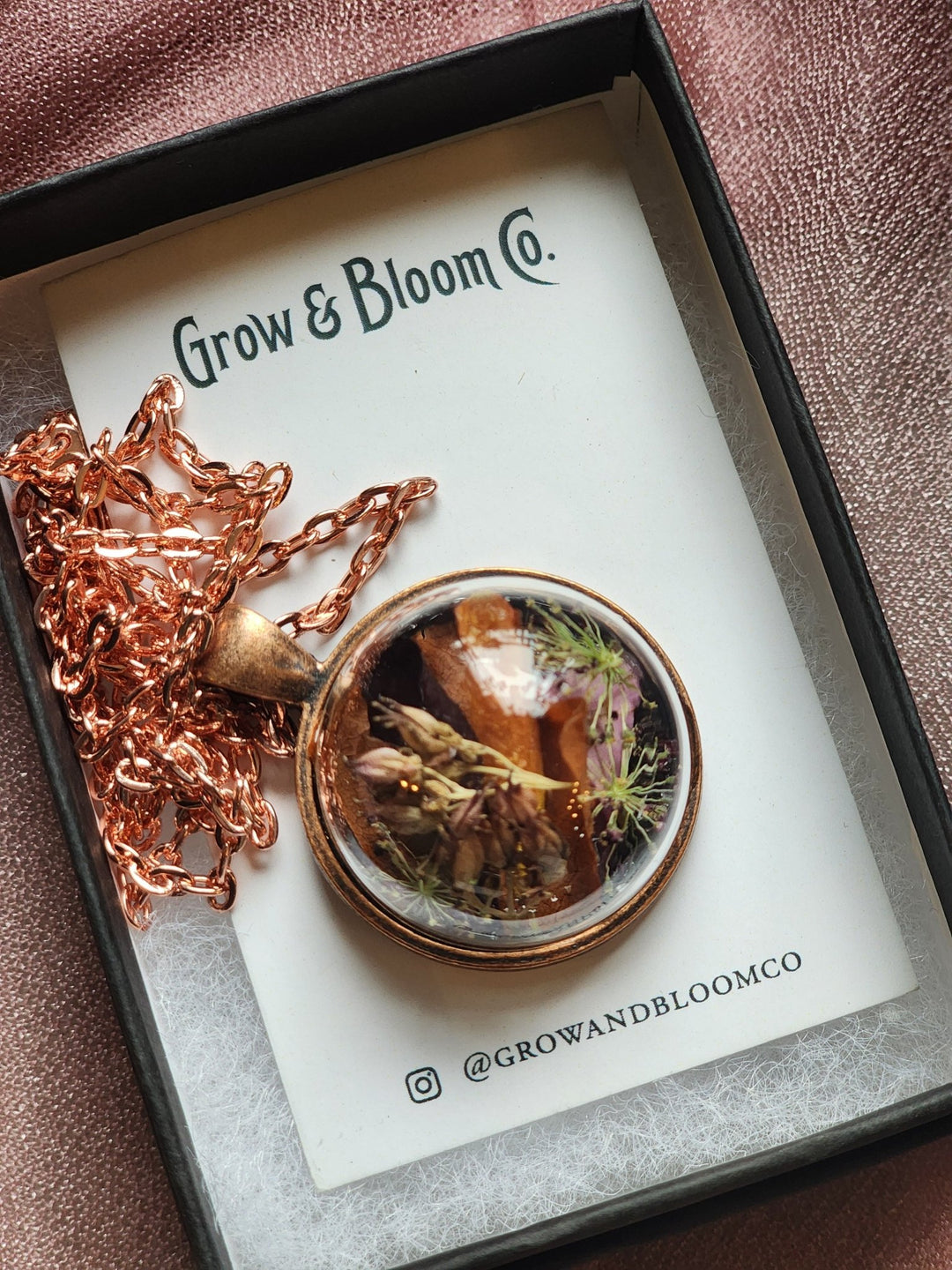 Terrarium Necklace - Grow & Bloom Co.