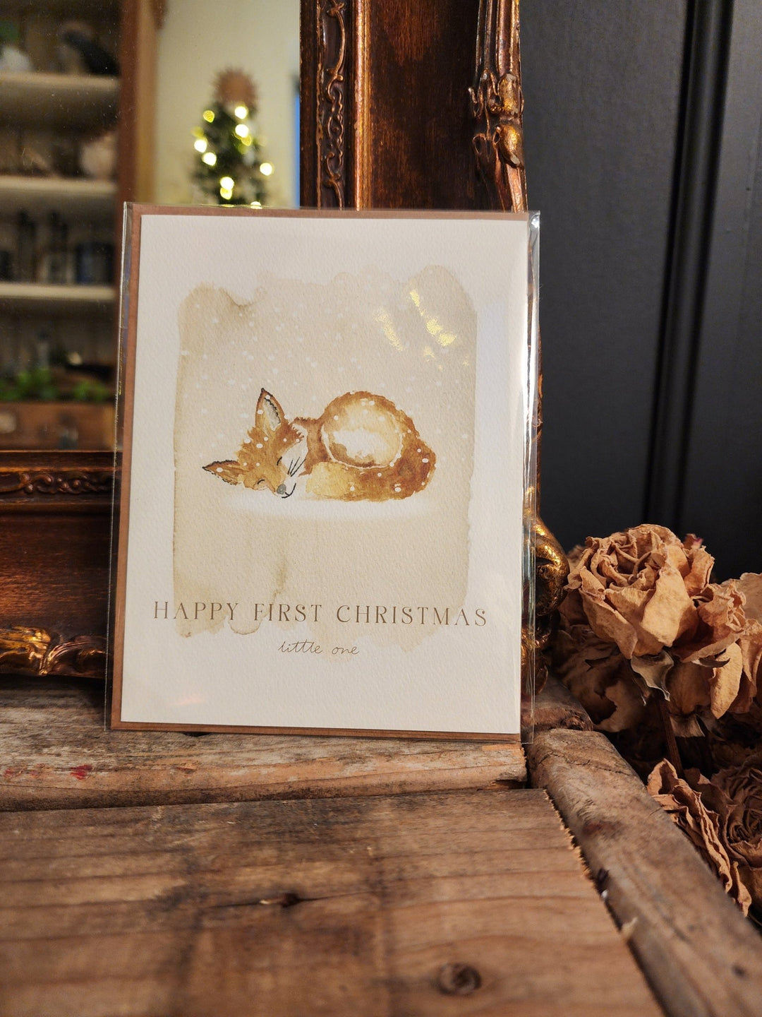 VDK Atelier Christmas Card Little One - Grow & Bloom Co.