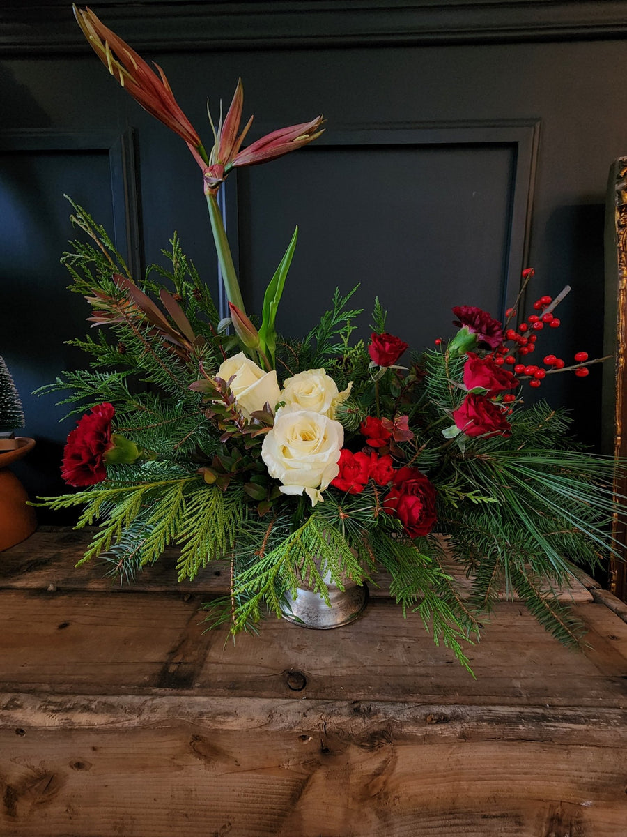 Winter Designers Choice Arrangement - Grow & Bloom Co.