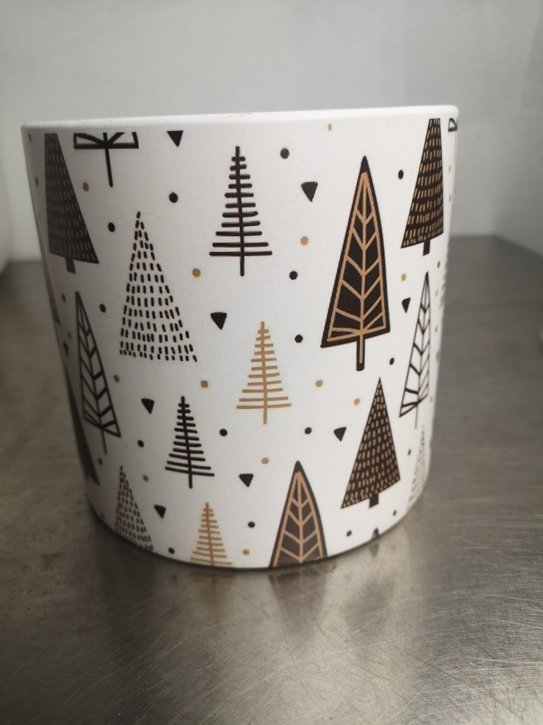 Wintery Tree Pot 6" - Grow & Bloom Co.