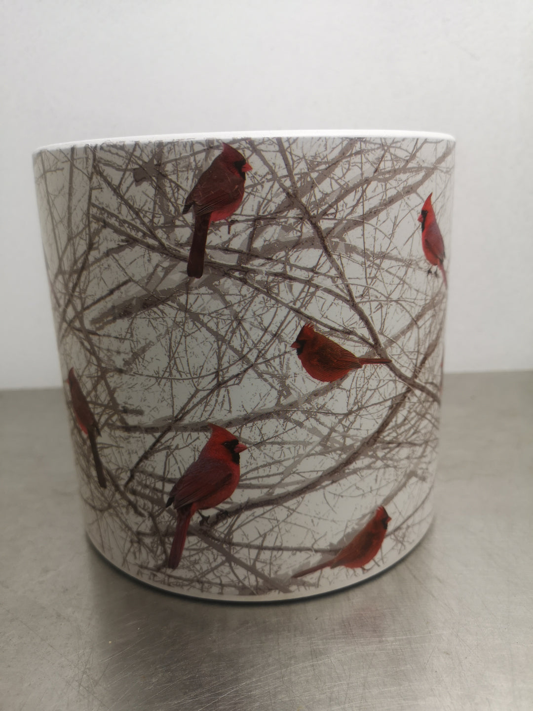 Cardinal & Branches Pot - 6" - Grow & Bloom Co.