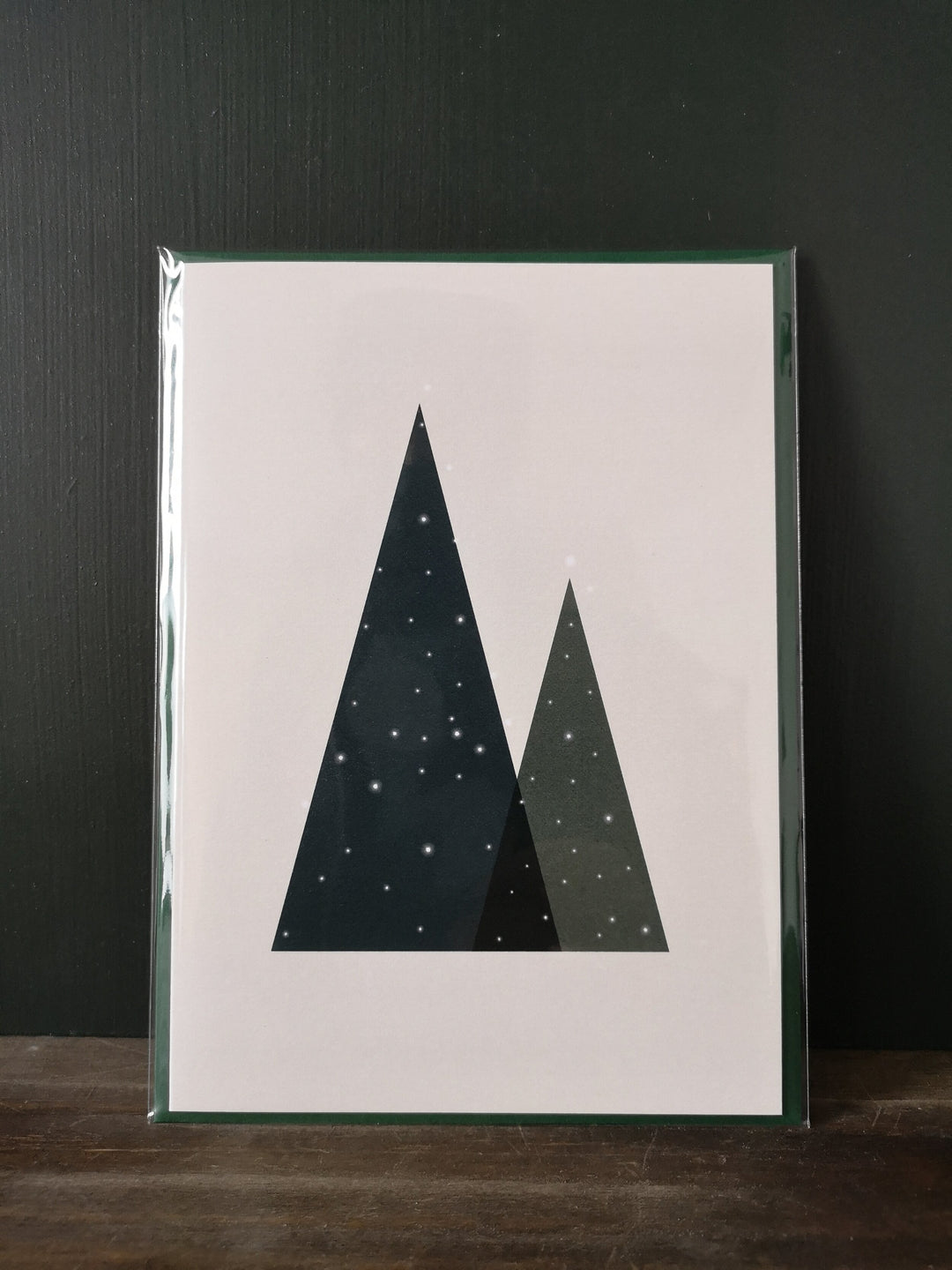 Triangle Tree Card by Paperboat Creations - Grow & Bloom Co.